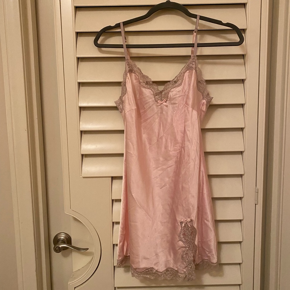 Lingerie slip dress